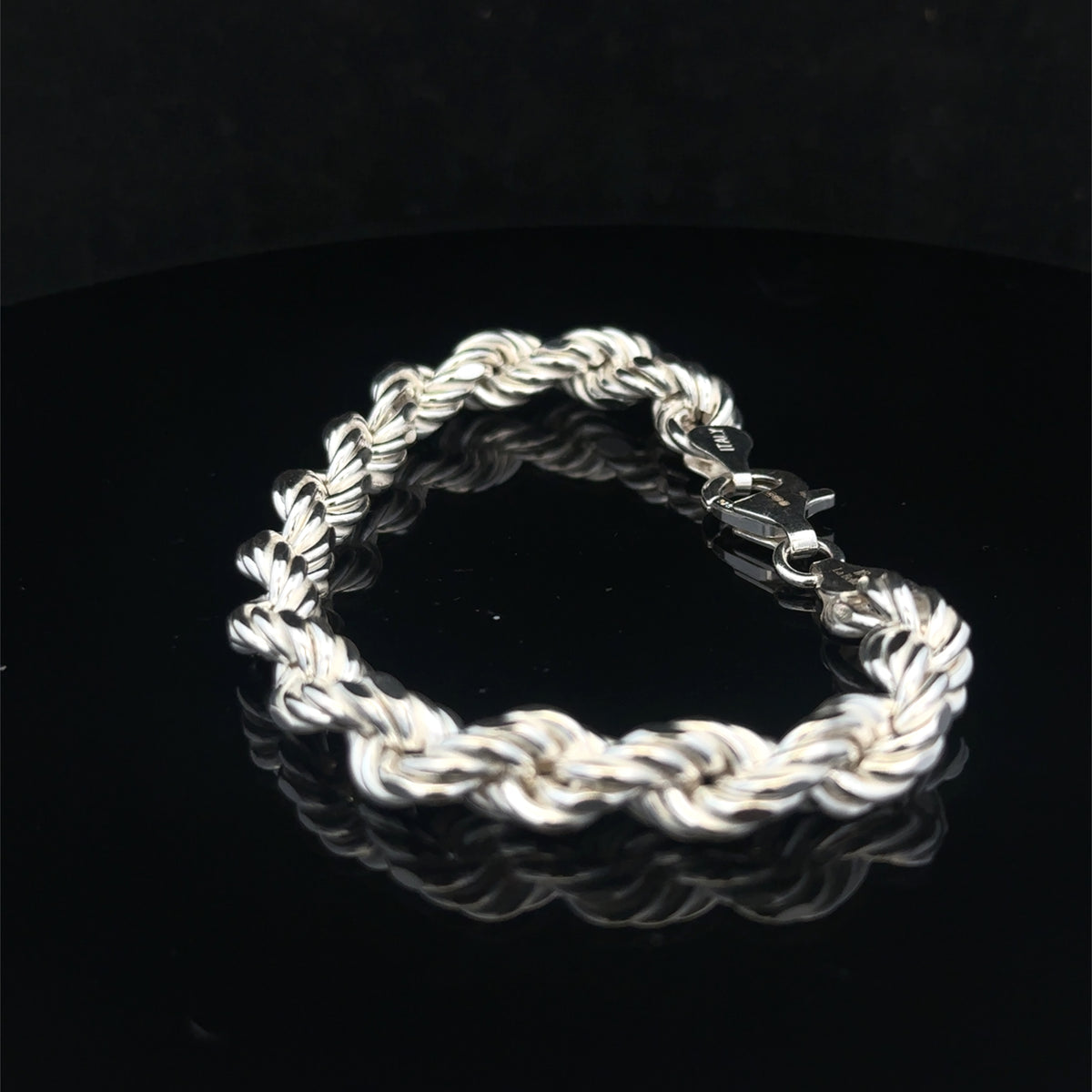 Silver rope bracelet 13.8g (sh24967l)