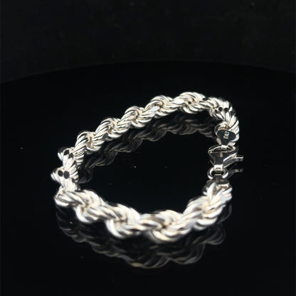 Silver rope bracelet 13.8g (sh24967l)
