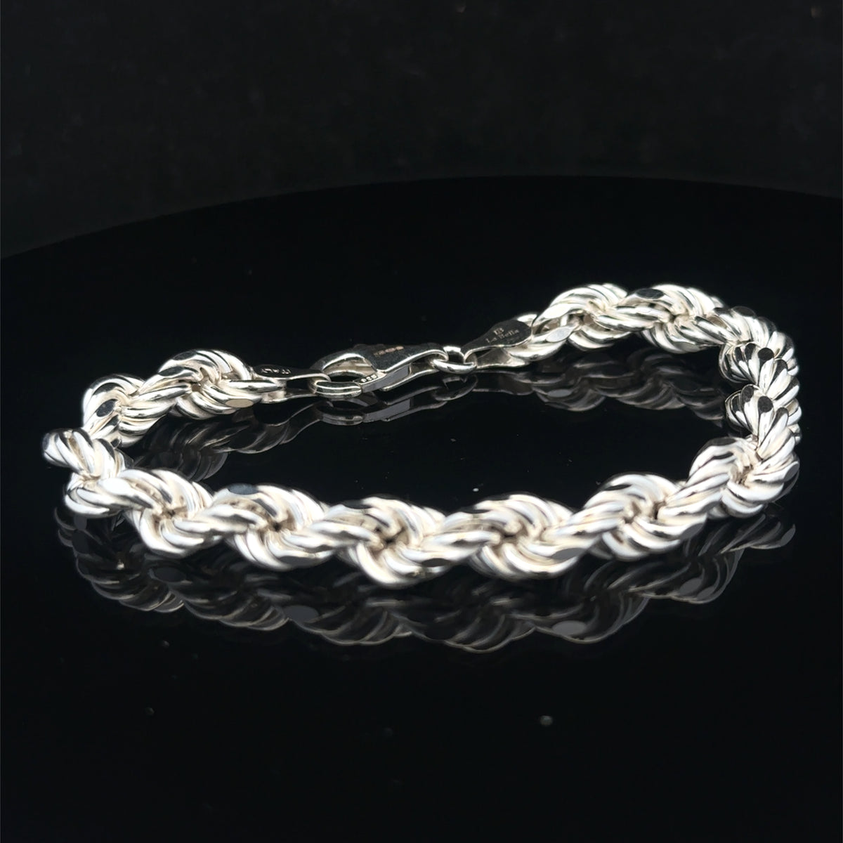 Silver rope bracelet 13.8g (sh24967l)
