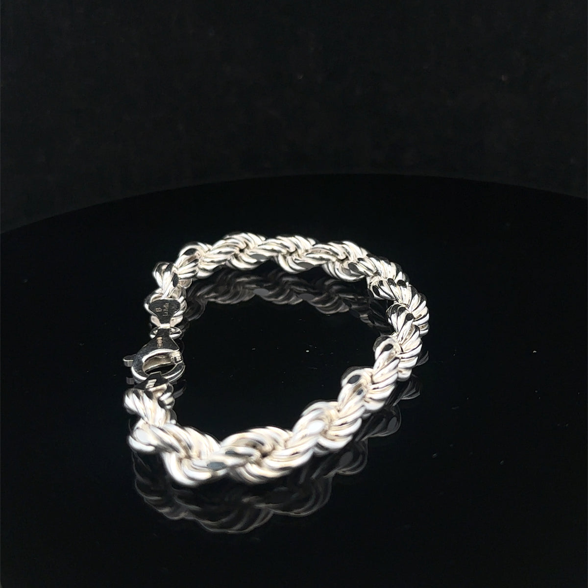 Silver rope bracelet 13.8g (sh24967l)