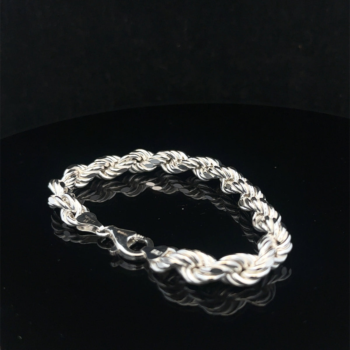 Silver rope bracelet 13.8g (sh24967l)