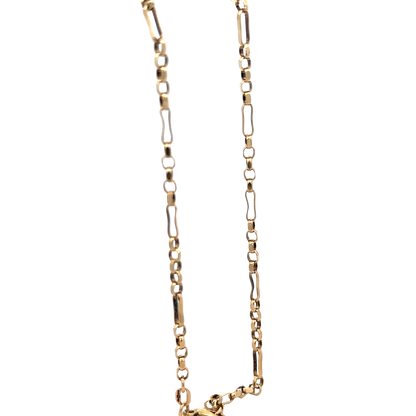 9ct yellow gold bracelet 4.9g (sh27988b)