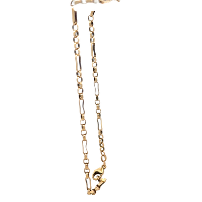 9ct yellow gold bracelet 4.9g (sh27988b)