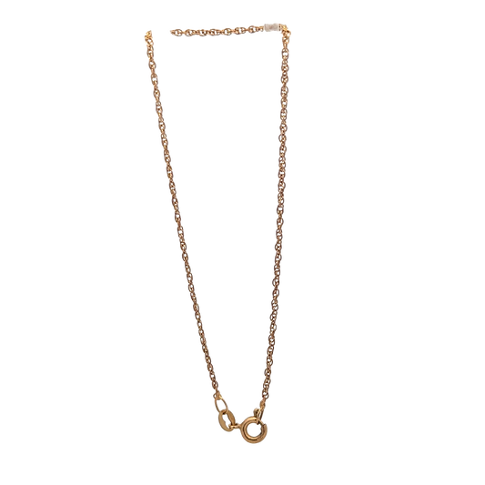 9ct yellow gold bracelet 0.8g (sh25596l)