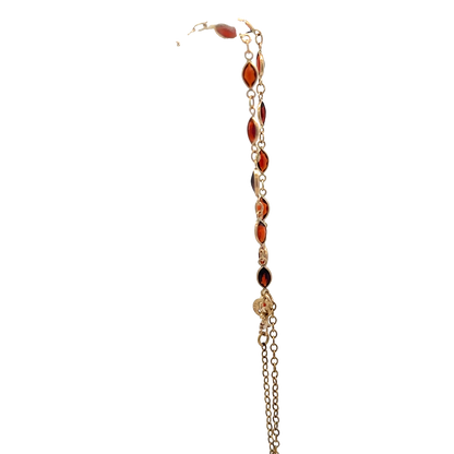 9ct yellow gold bracelet 1.9g (sh27605b)