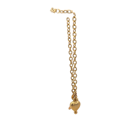 9ct yellow gold bracelet 3.3g (sh26563b)
