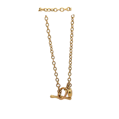 9ct yellow gold bracelet 3.3g (sh26563b)