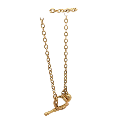 9ct yellow gold bracelet 3.3g (sh26563b)