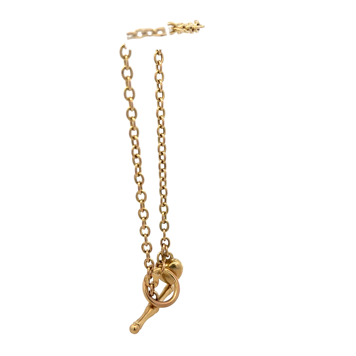 9ct yellow gold bracelet 3.3g (sh26563b)