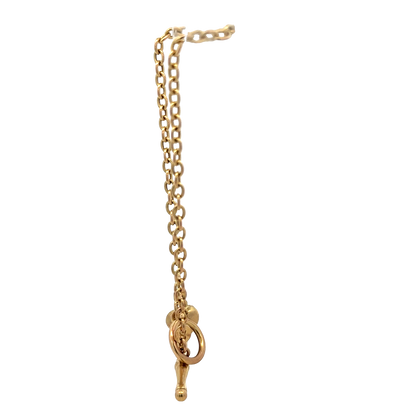 9ct yellow gold bracelet 3.3g (sh26563b)