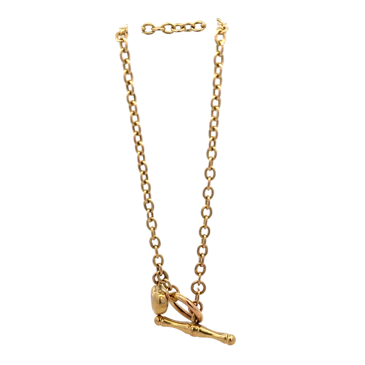 9ct yellow gold bracelet 3.3g (sh26563b)