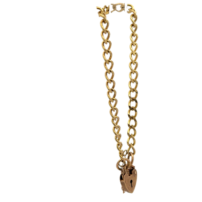 9ct yellow gold bracelet 6.1g (sh26286b)