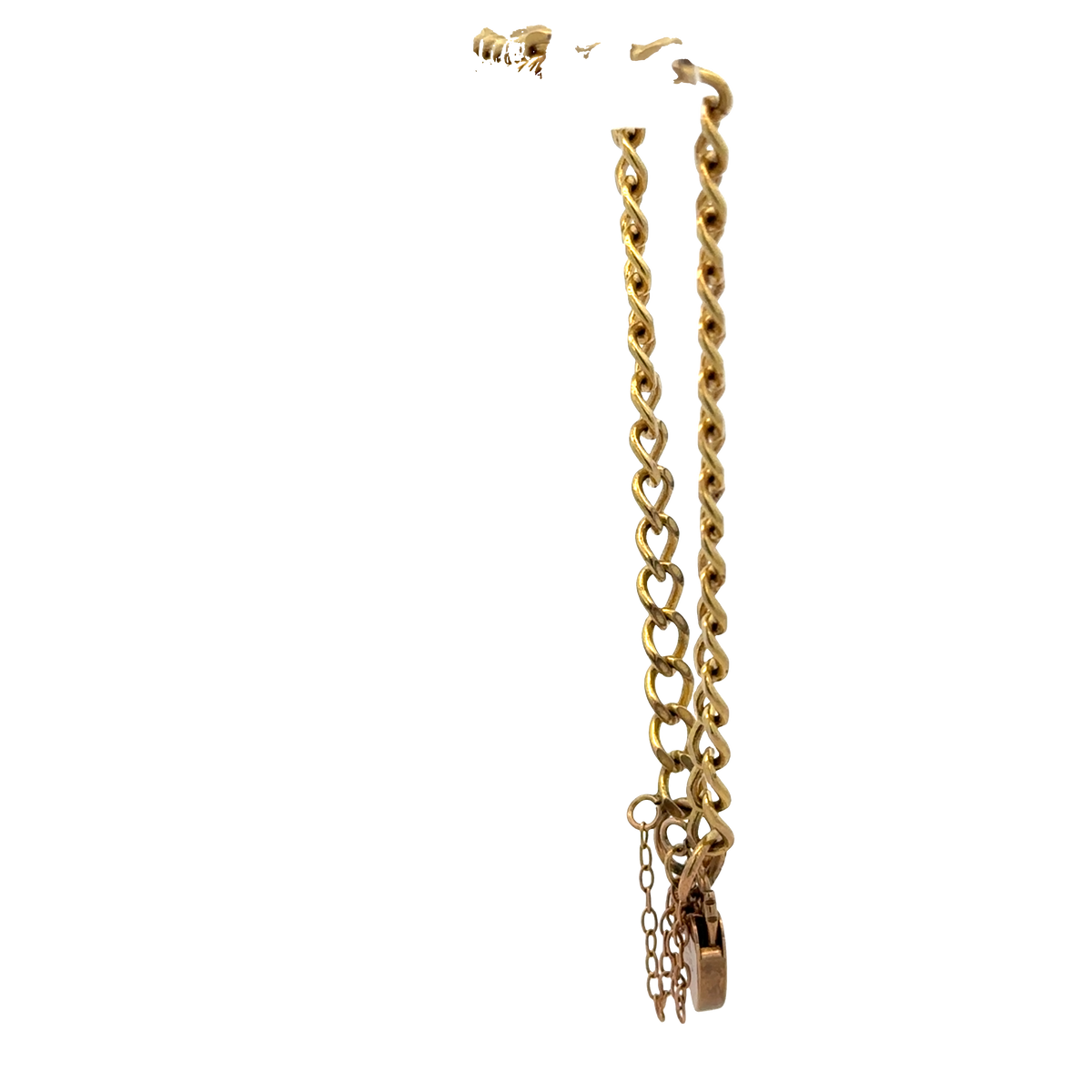 9ct yellow gold bracelet 6.1g (sh26286b)