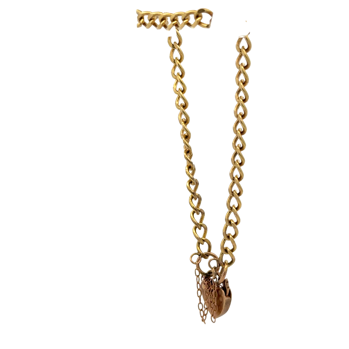 9ct yellow gold bracelet 6.1g (sh26286b)