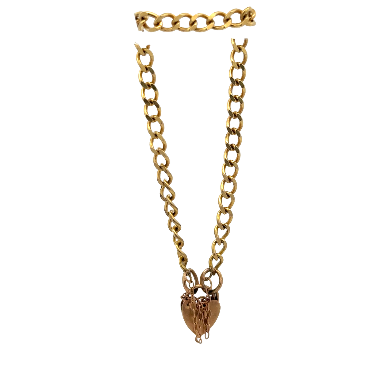 9ct yellow gold bracelet 6.1g (sh26286b)