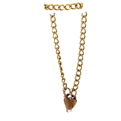 9ct yellow gold bracelet 6.1g (sh26286b)
