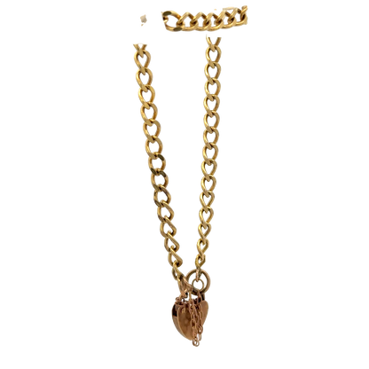 9ct yellow gold bracelet 6.1g (sh26286b)