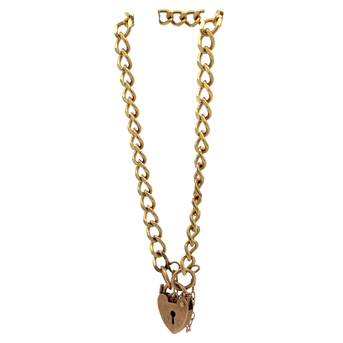 9ct yellow gold bracelet 6.1g (sh26286b)