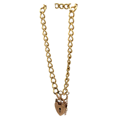 9ct yellow gold bracelet 6.1g (sh26286b)