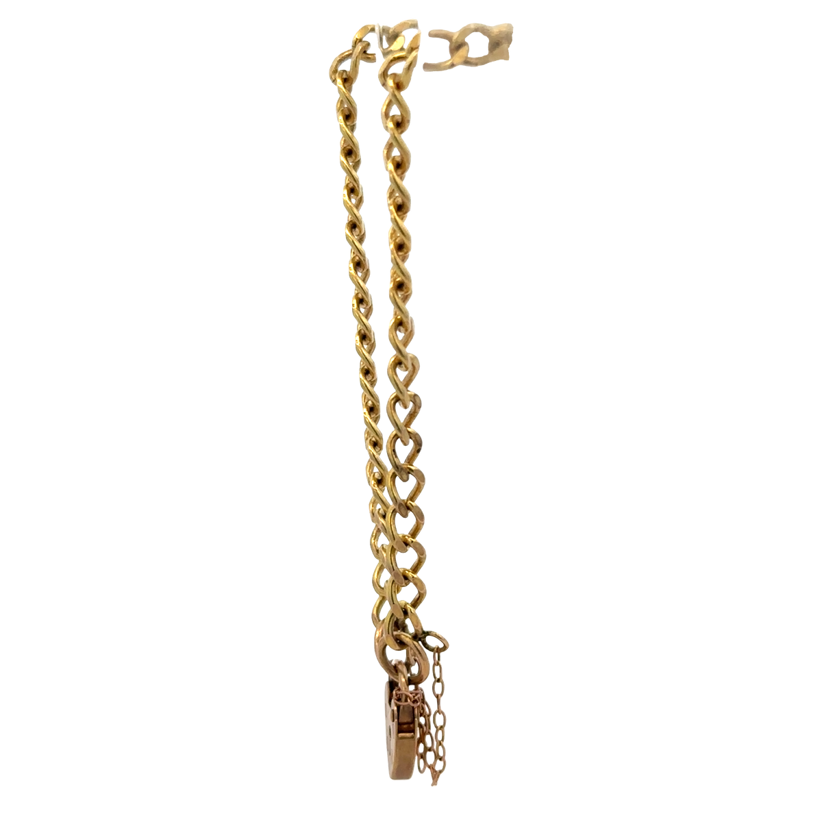 9ct yellow gold bracelet 6.1g (sh26286b)