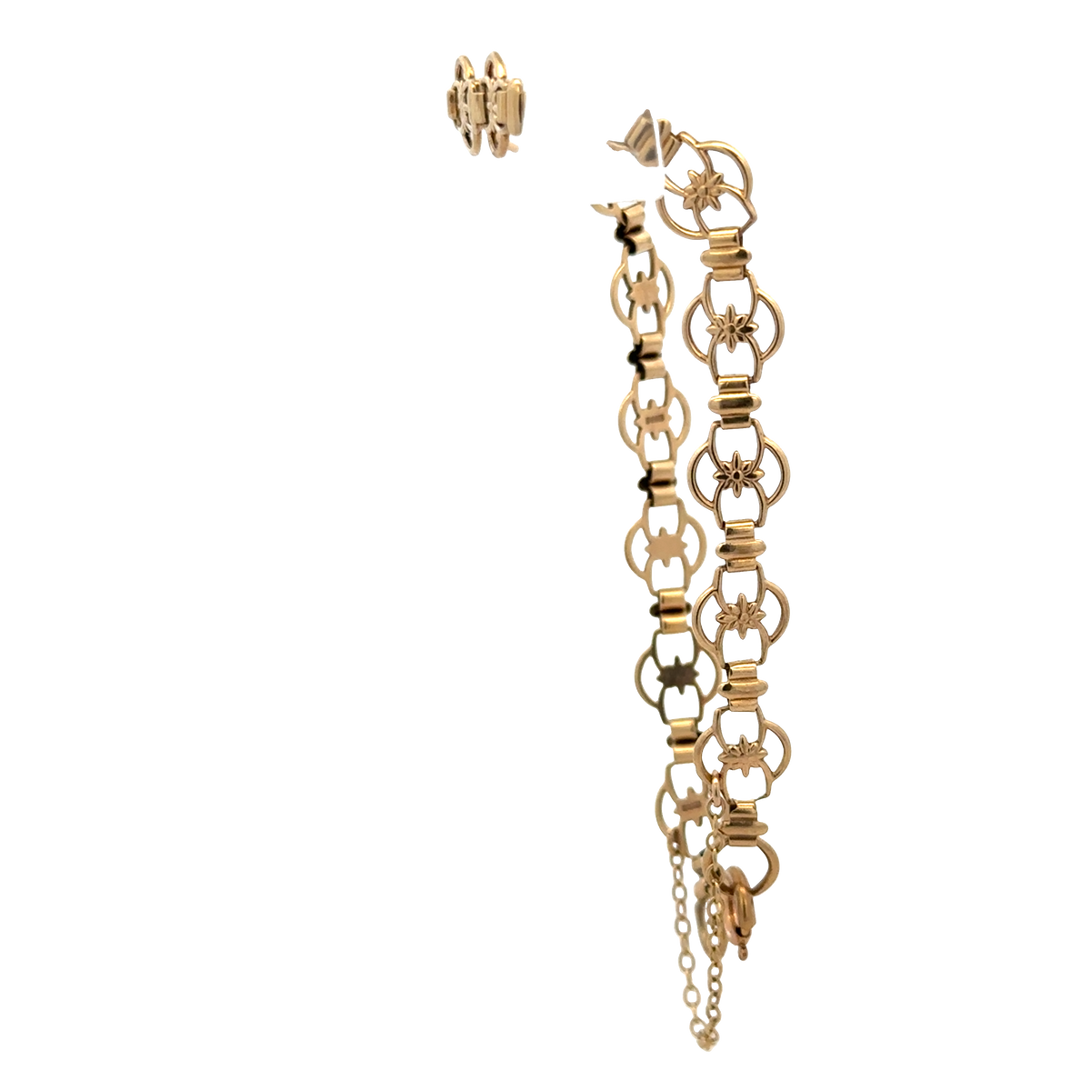 9ct yellow gold bracelet 5.7g (sh26740b)