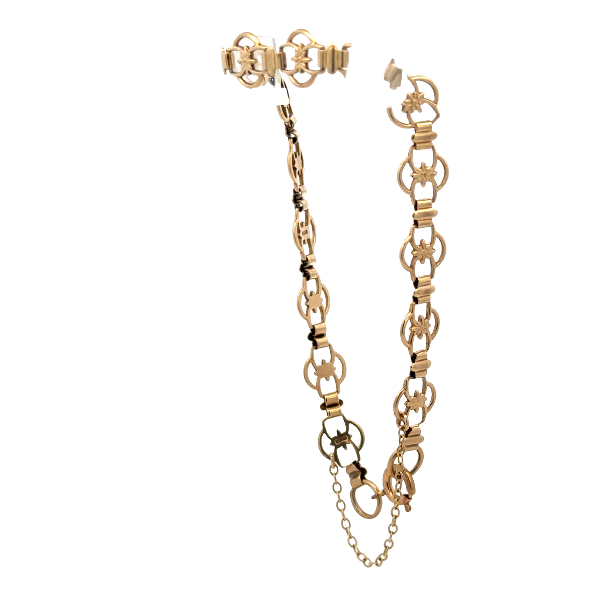 9ct yellow gold bracelet 5.7g (sh26740b)