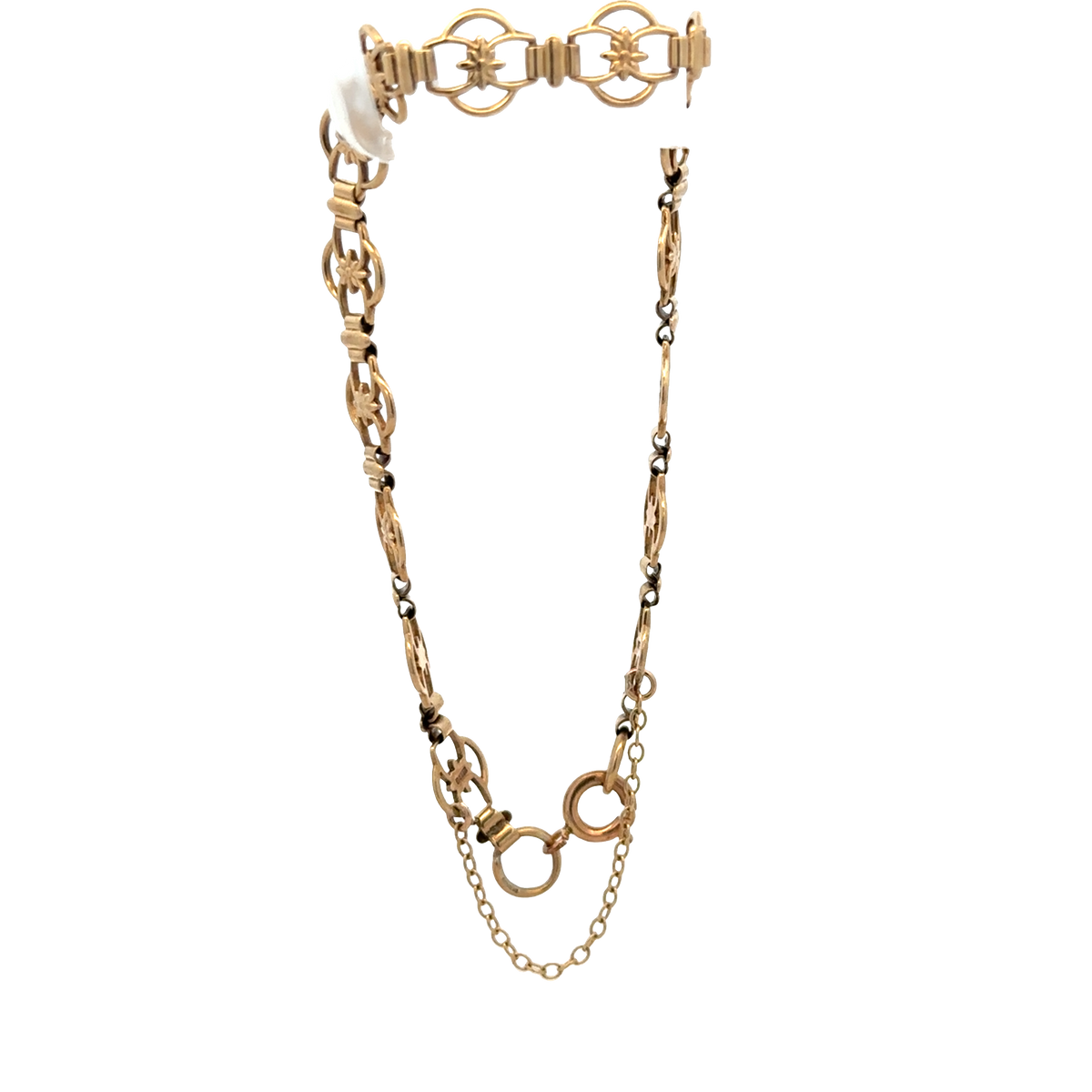 9ct yellow gold bracelet 5.7g (sh26740b)
