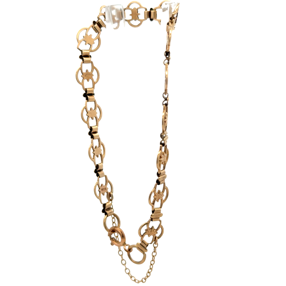 9ct yellow gold bracelet 5.7g (sh26740b)
