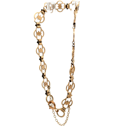 9ct yellow gold bracelet 5.7g (sh26740b)