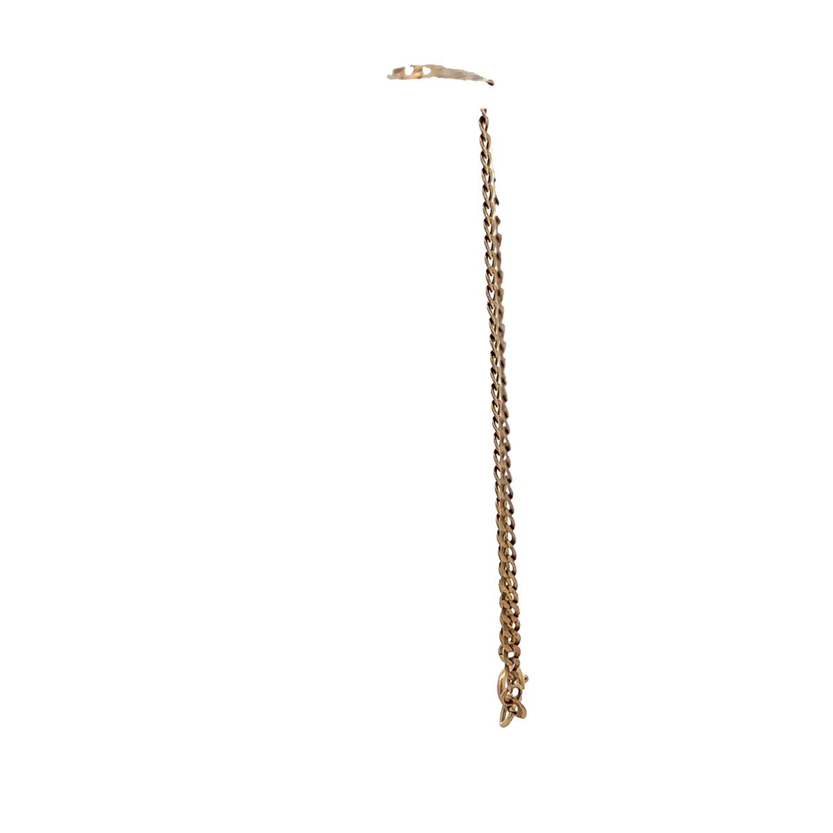 9ct yellow gold bracelet 0.7g (sh25384l)