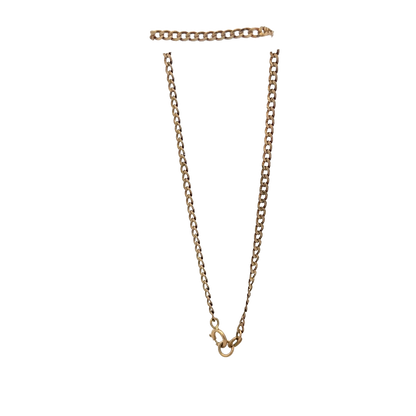 9ct yellow gold bracelet 0.7g (sh25384l)