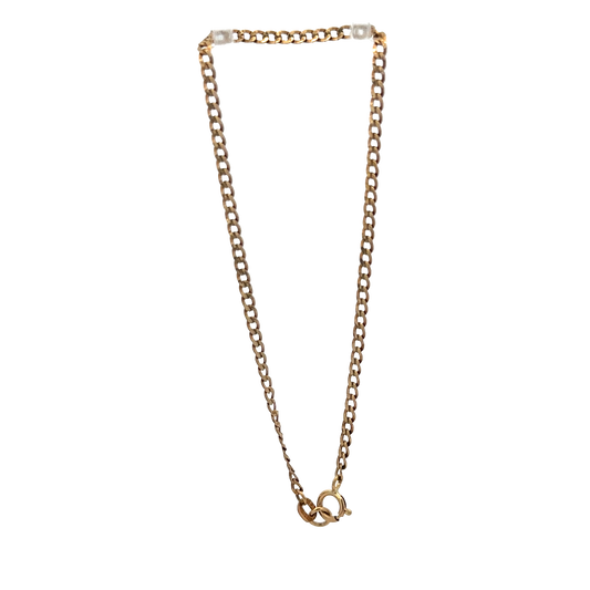 9ct yellow gold bracelet 0.7g (sh25384l)