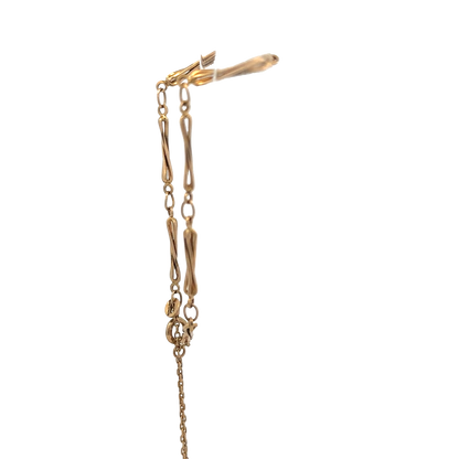 9ct yellow gold bracelet 3.6g (sh25483l)
