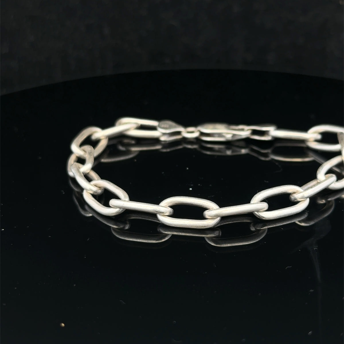 Silver chain bracelet 16.9g (sh26170b)