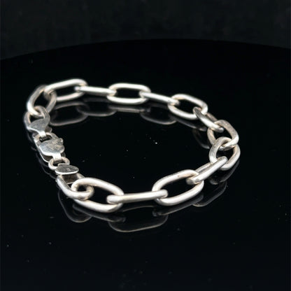 Silver chain bracelet 16.9g (sh26170b)