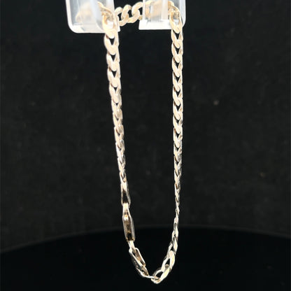 Silver curb bracelet 5.1g (sh26389b)