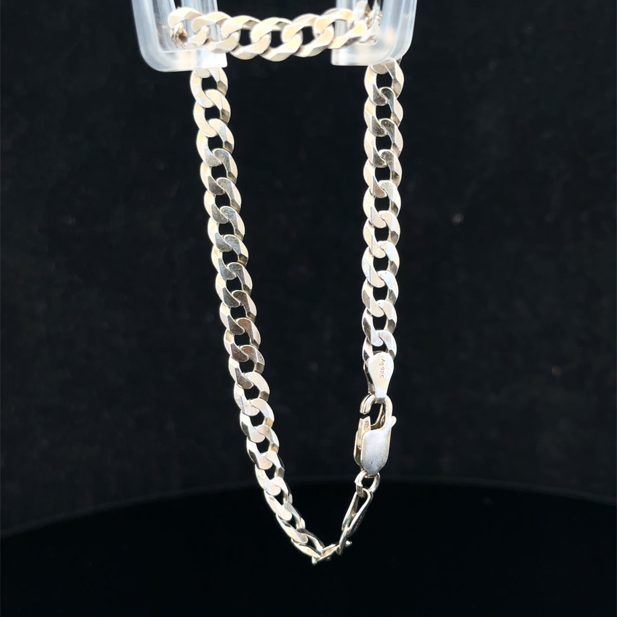 Silver curb bracelet 5.1g (sh26389b)