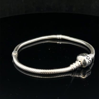Silver pandora bracelet 13.6g (sh25271l)