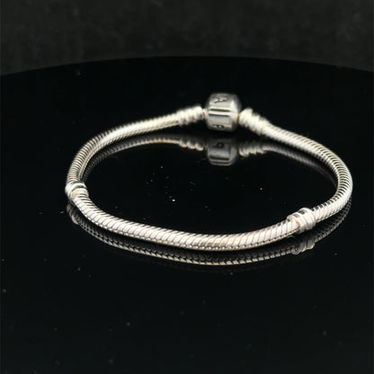 Silver pandora bracelet 13.6g (sh25271l)