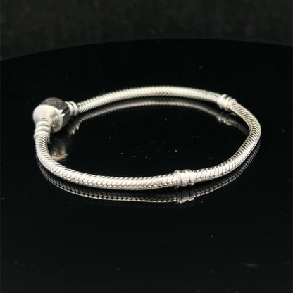Silver pandora bracelet 13.6g (sh25271l)