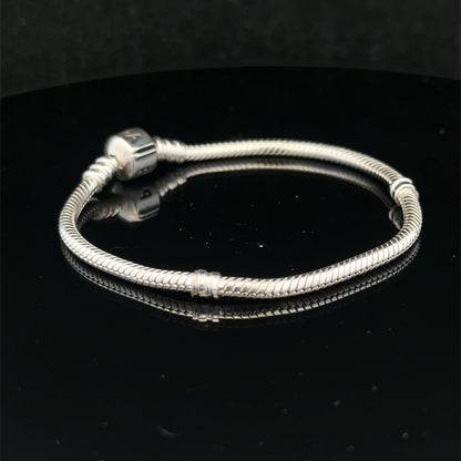 Silver pandora bracelet 13.6g (sh25271l)