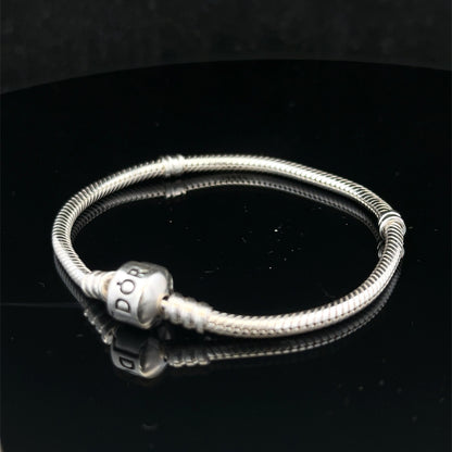 Silver pandora bracelet 13.6g (sh25271l)