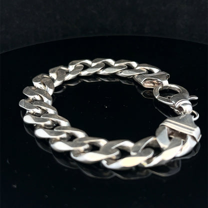 Silver curb bracelet 60.1g (sh25222l)