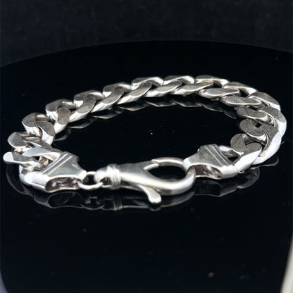 Silver curb bracelet 60.1g (sh25222l)