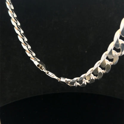 Silver curb chain 94.7g (sh27993b)