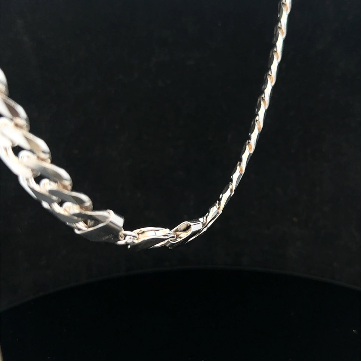 Silver curb chain 94.7g (sh27993b)