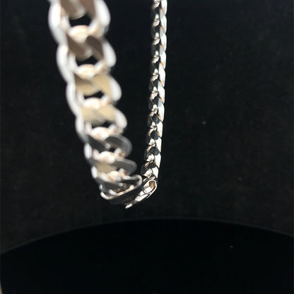 Silver curb chain 94.7g (sh27993b)