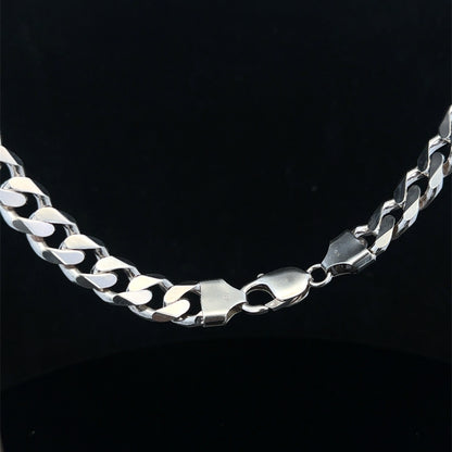 Silver curb chain 94.7g (sh27993b)