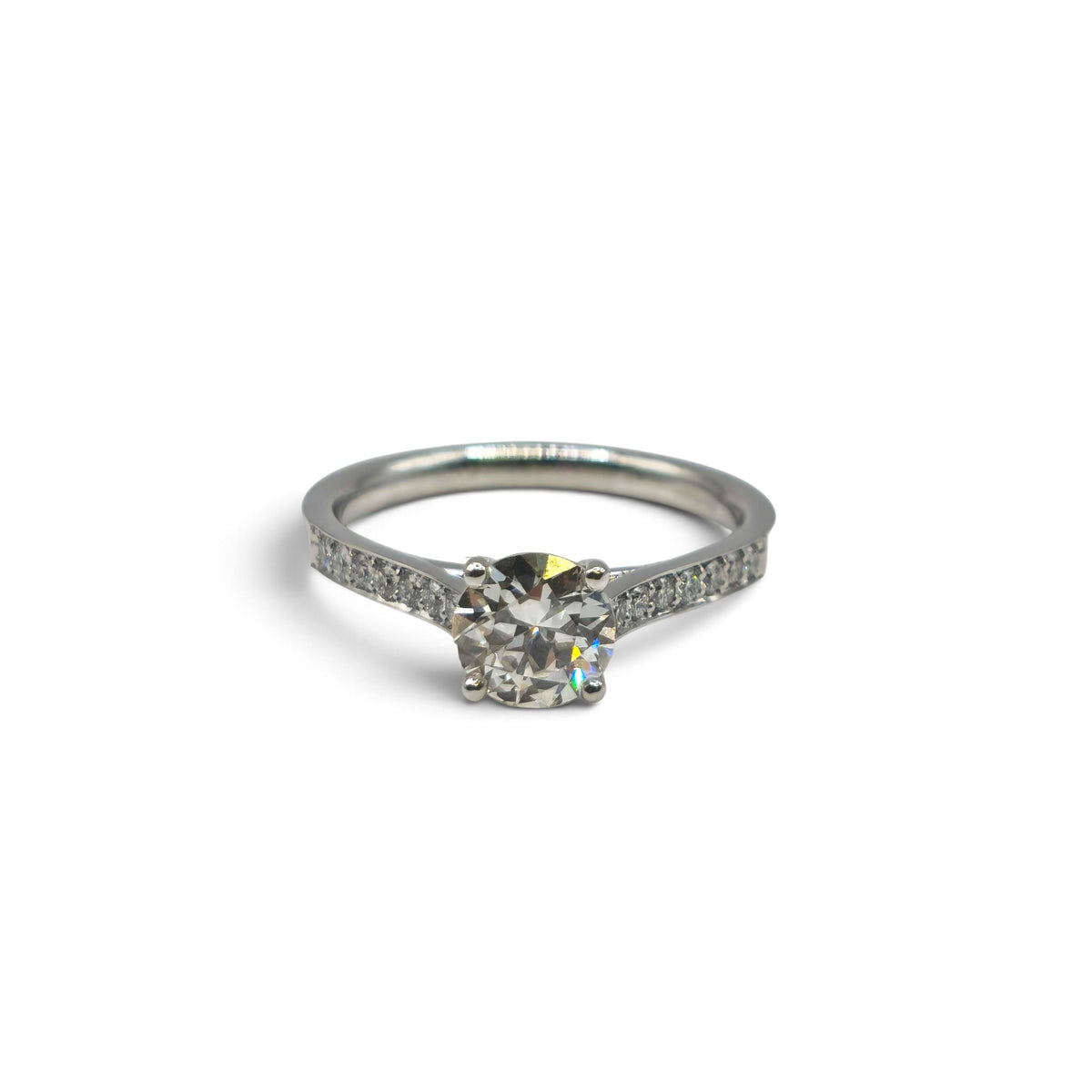 18ct white gold diamond ring  sh25850l