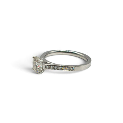 18ct white gold diamond ring  sh25850l